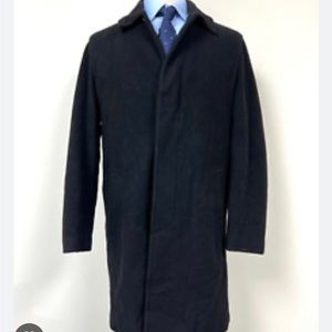 Men’s overcoat with removable liner